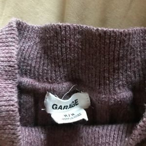 Garage Sleeveless purple Sweater tank top